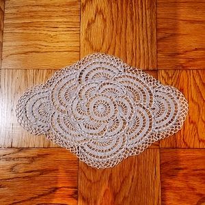 Vintage handmade crochet dolly